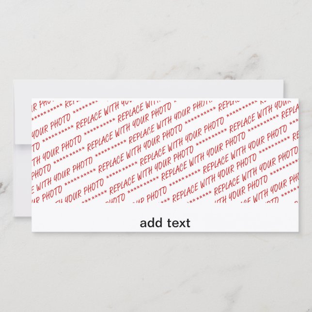 Template for Panoramic, Group or Class Photo (Front)