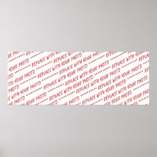 Template for Panoramic, Group or Class Photo Poster