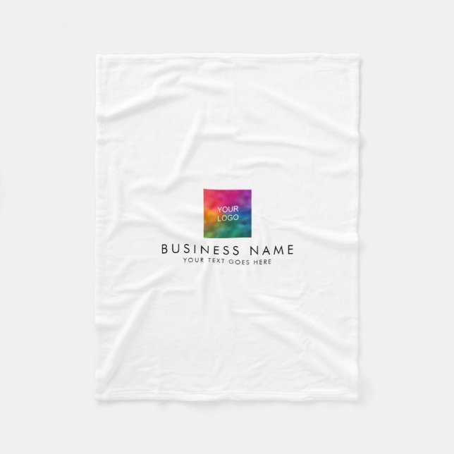 Template Guest House Hotel Motel Hostel Logo Fleece Blanket (Front)