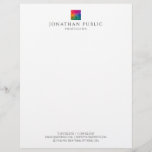 Template Letterhead Custom Company Logo Modern<br><div class="desc">Customizable Company Logo Modern Simple Template Elegant Letterhead.</div>