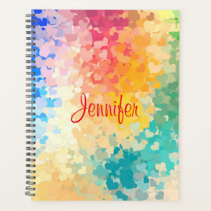 Template Modern Elegant Colourful Handwritten Planner