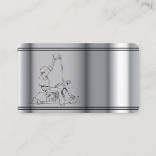Template motorcycle business card