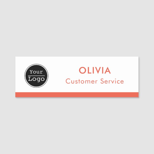  Template Name Tag / Classic Name Tag (Front)