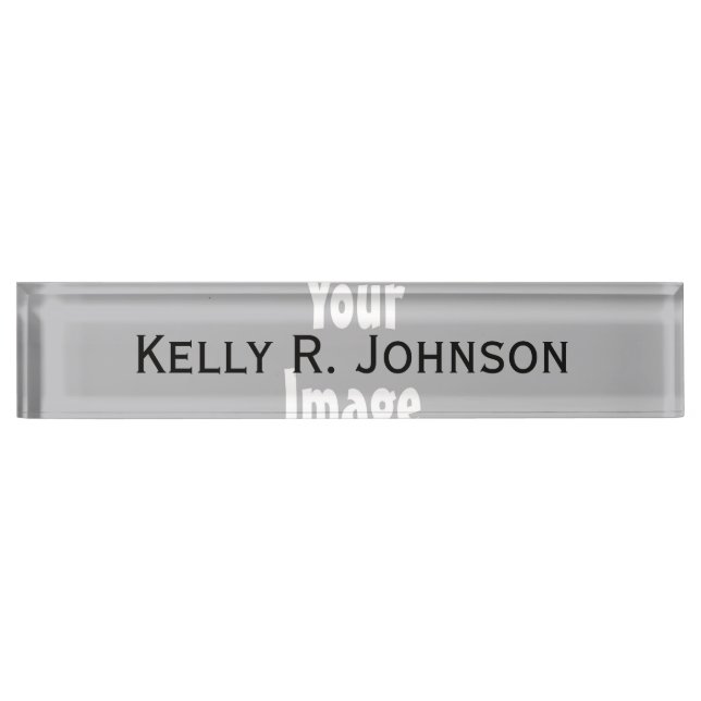 template nameplate (Front)