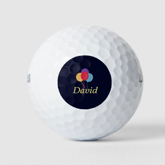 Template, personalize golf balls (Front)