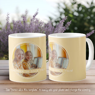 Template Photo Message Keepsake Father Yellow C62 Coffee Mug