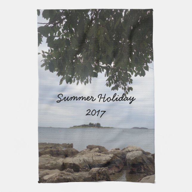 Template Photo Rectangle Camera Kitchen Towel (Vertical)
