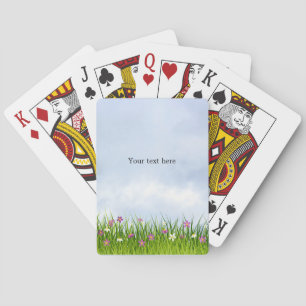 Template, playing cards