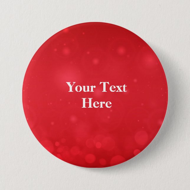 Template, red circle, 3 inch round button (Front)