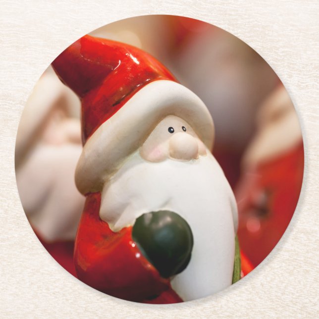 Template Round Paper Coaster (Front)