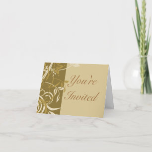 Template - RSVP You're Invited (tan)