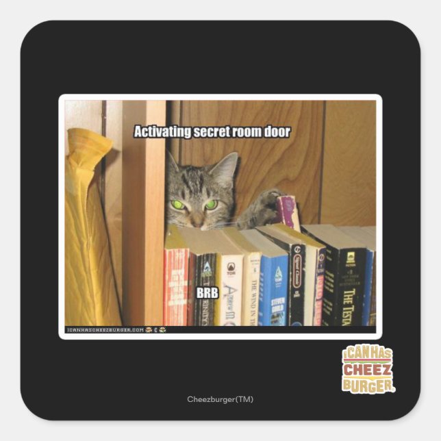 Template Square Sticker (Front)