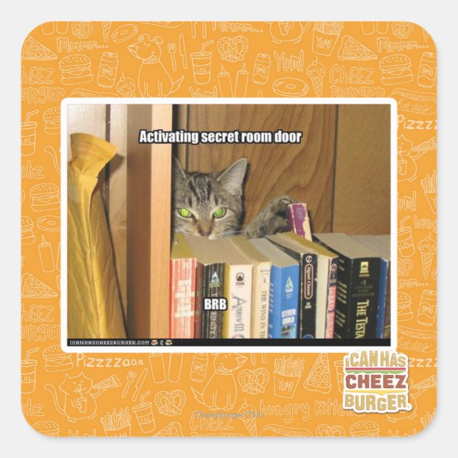 Template Square Sticker (Front)