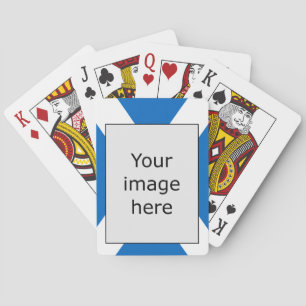 Template - Tartan Crest Playing Cards
