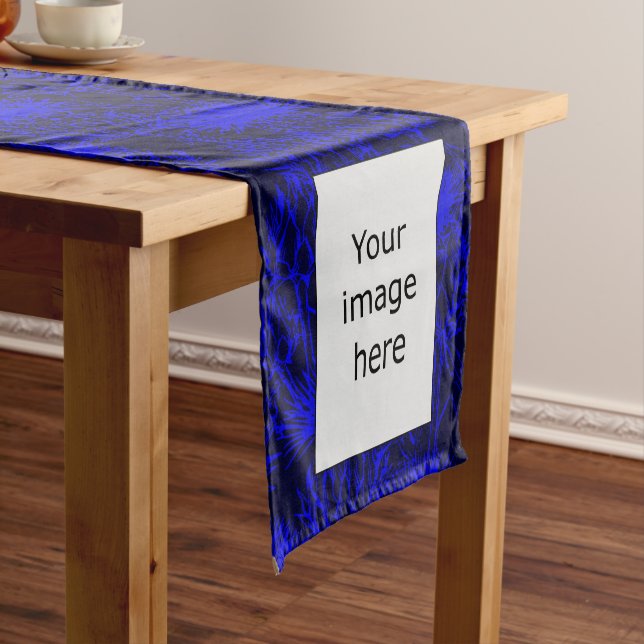 Template - Tartan Crest Short Table Runner (In Situ)
