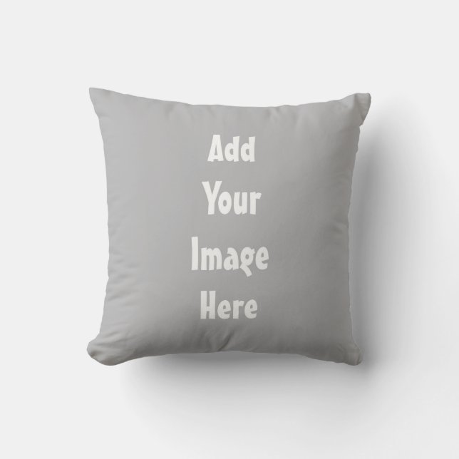 Template Throw Pillow (Front)