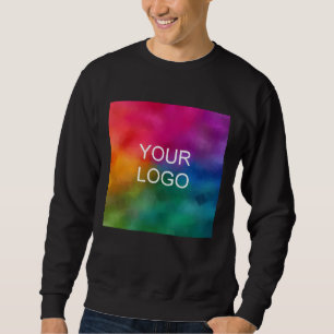 Template Upload Add Image Logo Photo Basic Sweatshirt