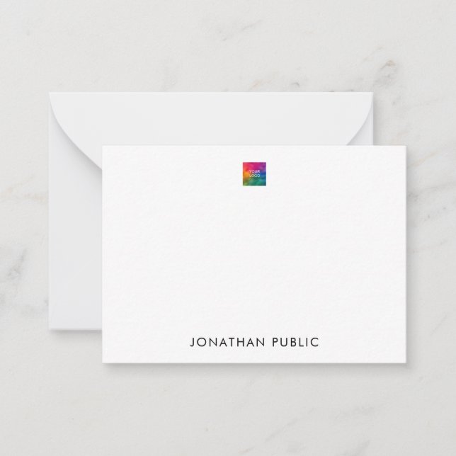 Template Upload Your Own Company Logo Here (Front)