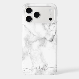 Template White Marble Pattern