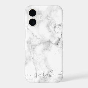 Template White Marble Pattern Case-Mate iPhone Cas