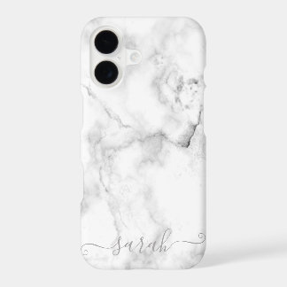 Template White Marble Pattern Case-Mate iPhone Cas