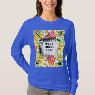 Template Women's Basic Long Sleeve Personalized T-Shirt
