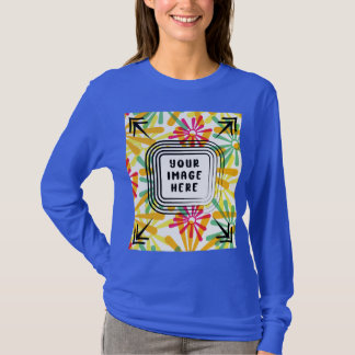 Template Women's Basic Long Sleeve Personalized T-Shirt