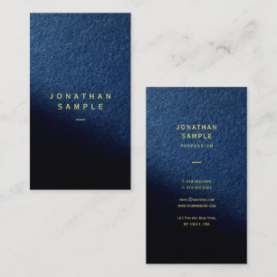 Template Your Custom Text Vertical Signature Matte Business Card