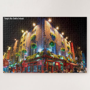 Temple Bar Dublin Ireland. Jigsaw Puzzle