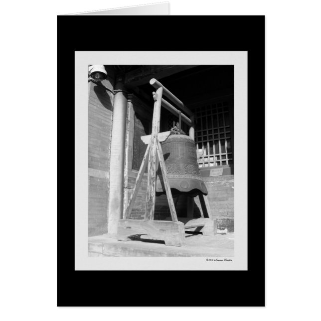 Temple Bell Card (Front)