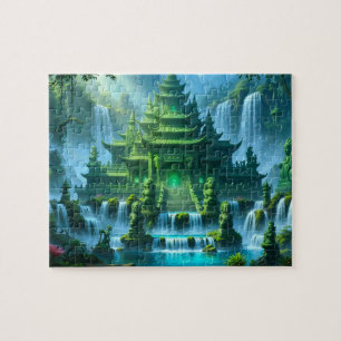 Temple Castle of the Secret Jade Throne Jigsaw Puzzle