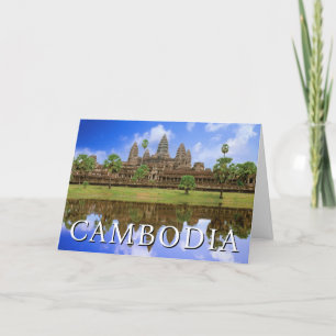 Temple d'Angkor Vat Kampuchea, Cambodge Merci
