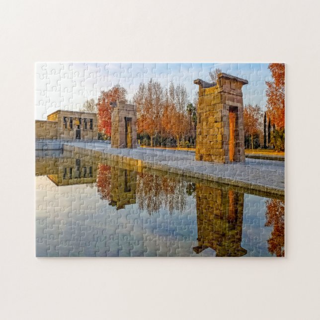 Temple Debod Madrid. Jigsaw Puzzle (Horizontal)