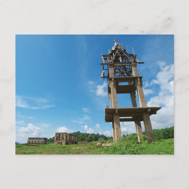 Temple drowning. postcard (Front)