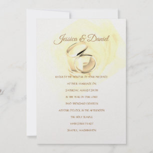 Temple Faire-part de mariage
