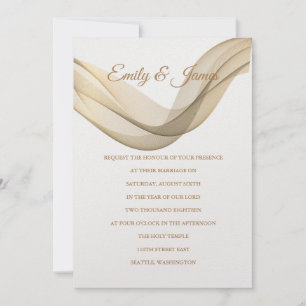 Temple Faire-part de mariage