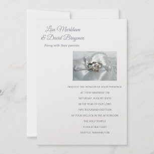 Temple Faire-part de mariage