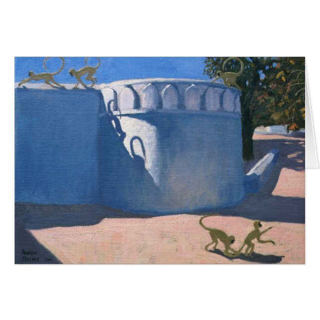 Temple Inde 2000 de singe (Devant horizontal)