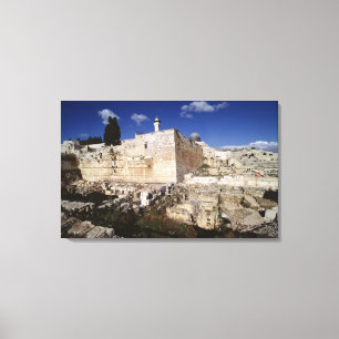Temple Mount Canvas Print