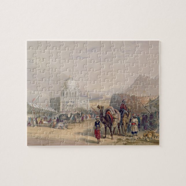 Temple of 'Ahmed Shauh', King of Afghanistan, Kand Jigsaw Puzzle (Horizontal)