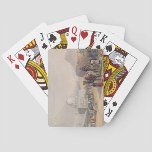Temple of 'Ahmed Shauh', King of Afghanistan, Kand Playing Cards