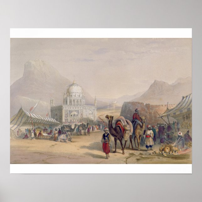 Temple of 'Ahmed Shauh', King of Afghanistan, Kand Poster (Front)