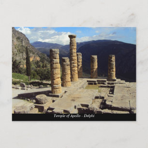 Temple of Apollo – Delphi Postcard