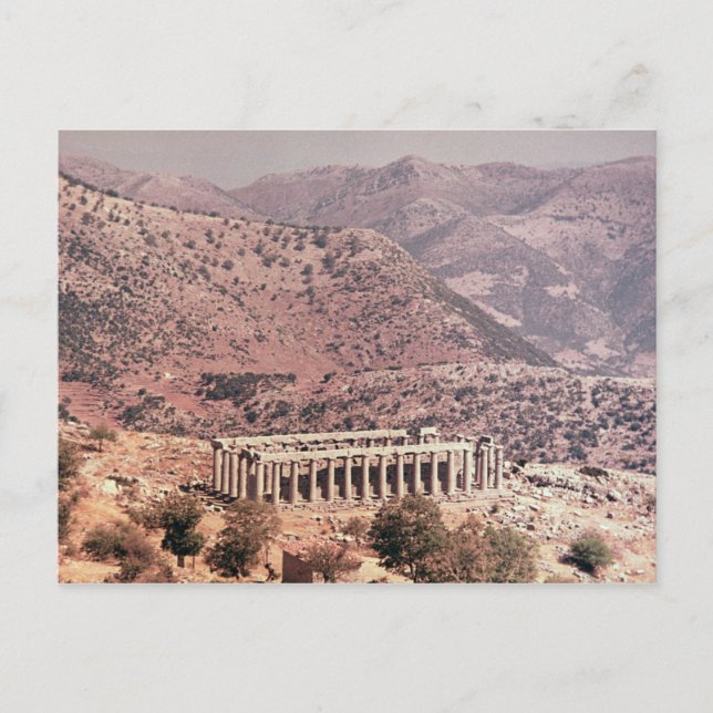 Temple of Apollo Epikourios, c.450-20 BC Postcard (Front)