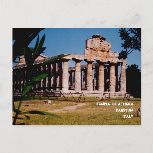 Temple of Athena Postcard (Front)
