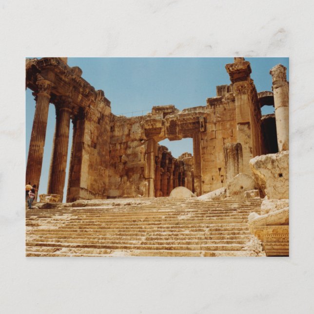 Temple of Bacchus Postcard (Front)