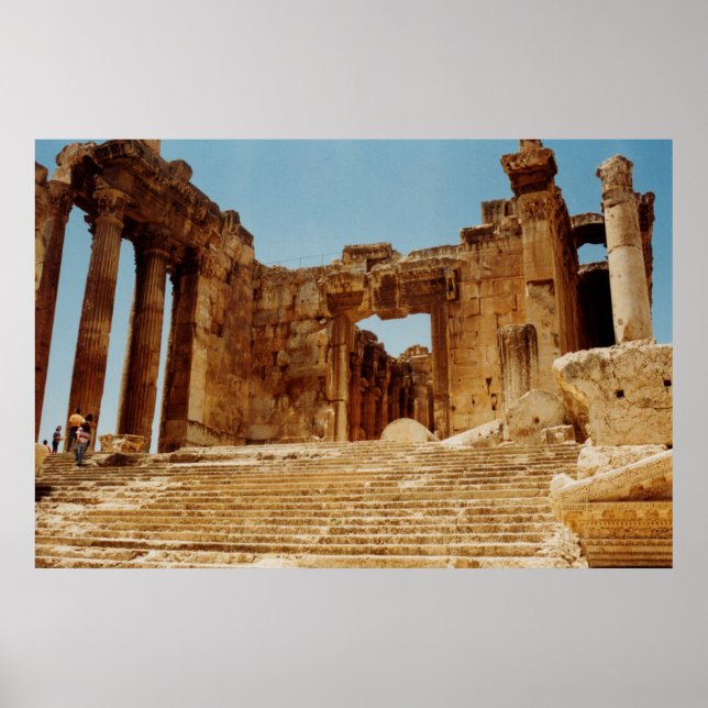 Temple of Bacchus Poster (Front)
