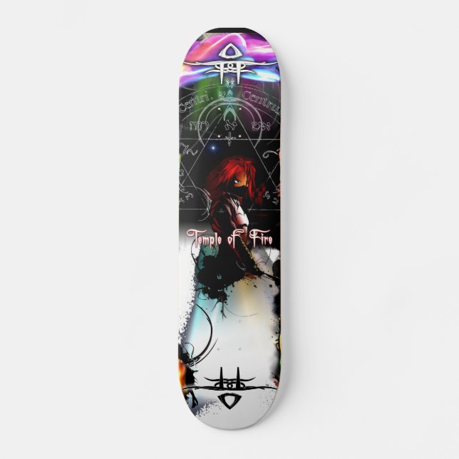 Temple of Fire - Spirt,Earth 7 7/8" Deck Skateboard (Front)