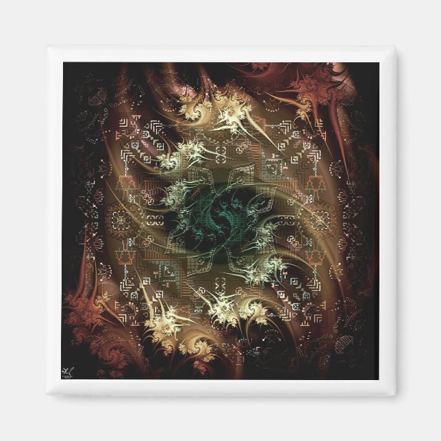 Temple of Gods Magnet (Front)