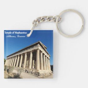 Temple of Hephaestus Athens Greece Souvenir Keychain